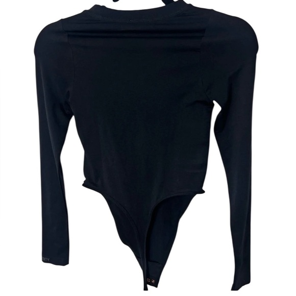 New with tags savage x fenty Rihanna seamless teddy size XS black bodysuit - Picture 5 of 5